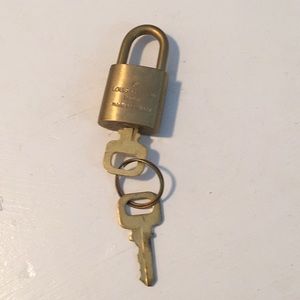 Authentic LV Lock